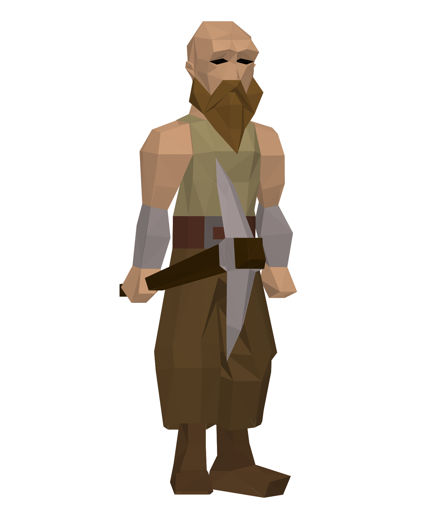 A dwarf ready for a shift in the mine